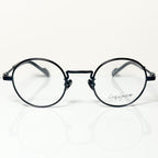 Yohji Yamamoto YY19-0028 1 Round Eyeglasses Frame in Black - Authentic New