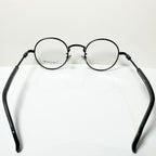 Yohji Yamamoto YY19-0028 1 Round Eyeglasses Frame in Black - Authentic New
