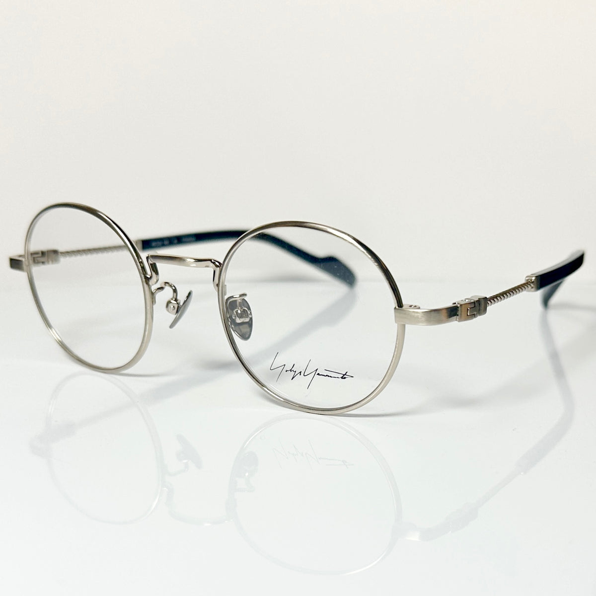 Yohji Yamamoto YY19-0028 4 Round Eyeglasses Frame in Gold - Authentic New