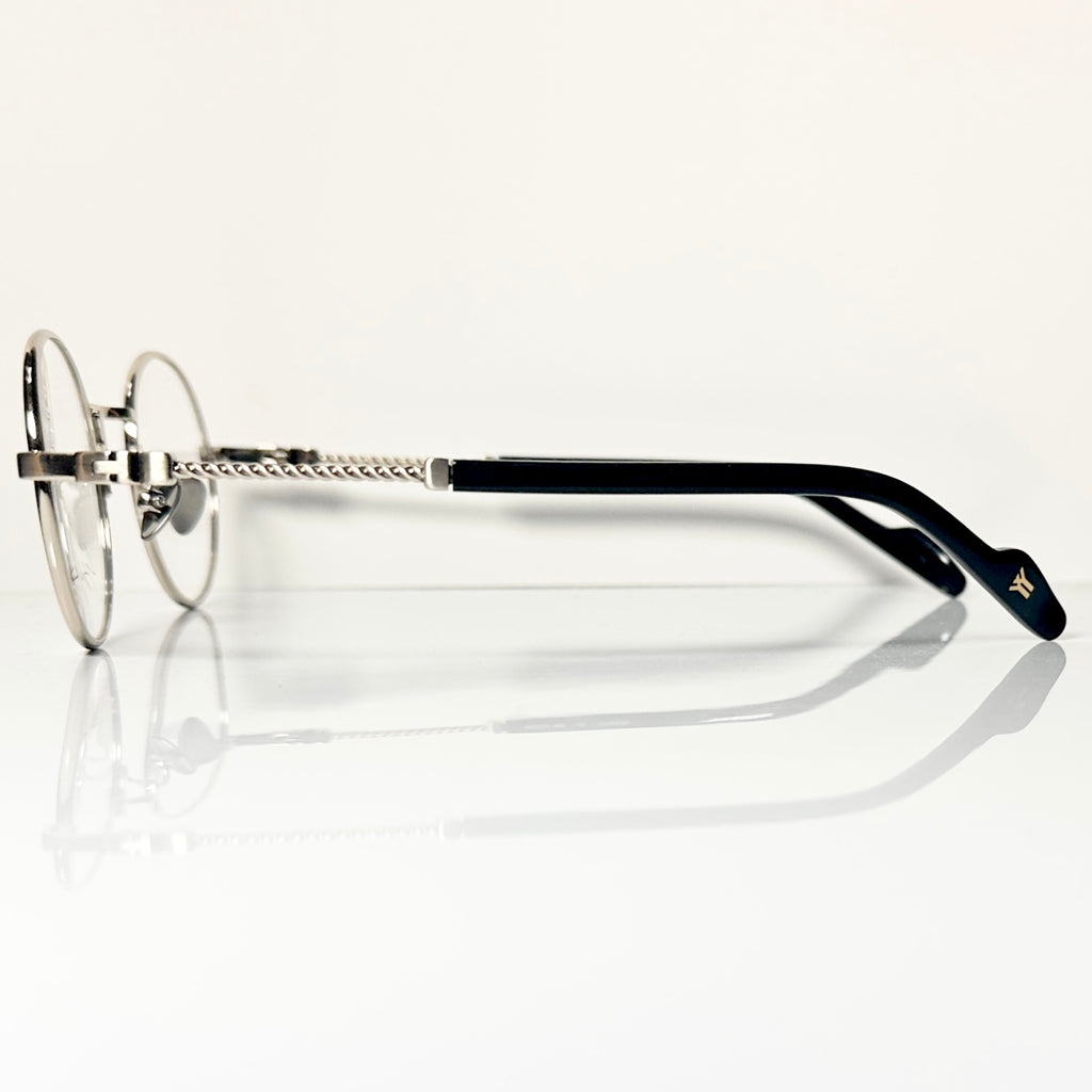 Yohji Yamamoto YY19-0028 4 Round Eyeglasses Frame in Gold - Authentic New