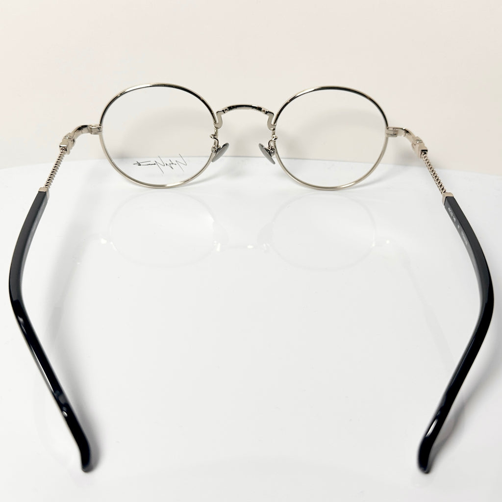 Yohji Yamamoto YY19-0028 4 Round Eyeglasses Frame in Gold - Authentic New
