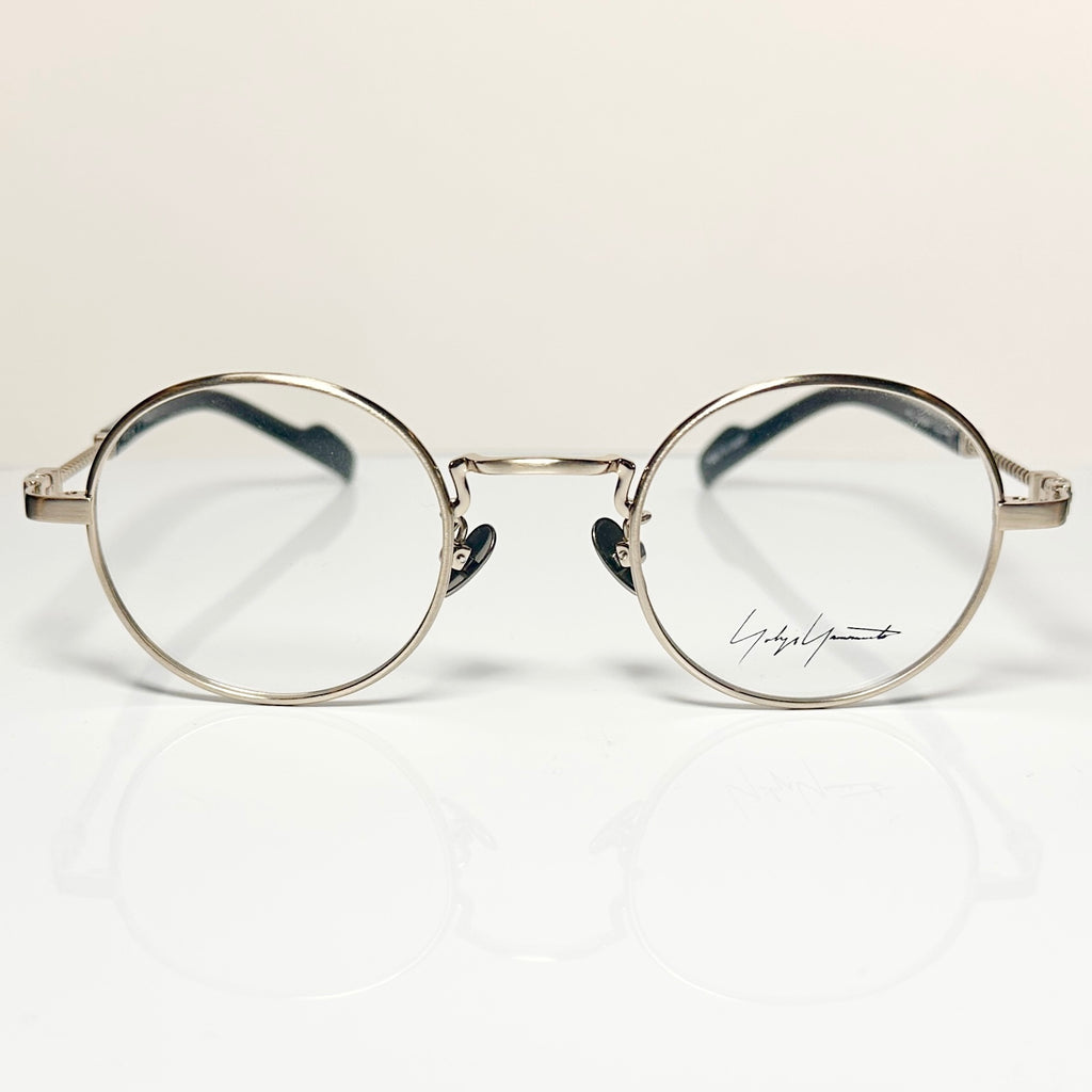 Yohji Yamamoto YY19-0028 4 Round Eyeglasses Frame in Gold - Authentic New