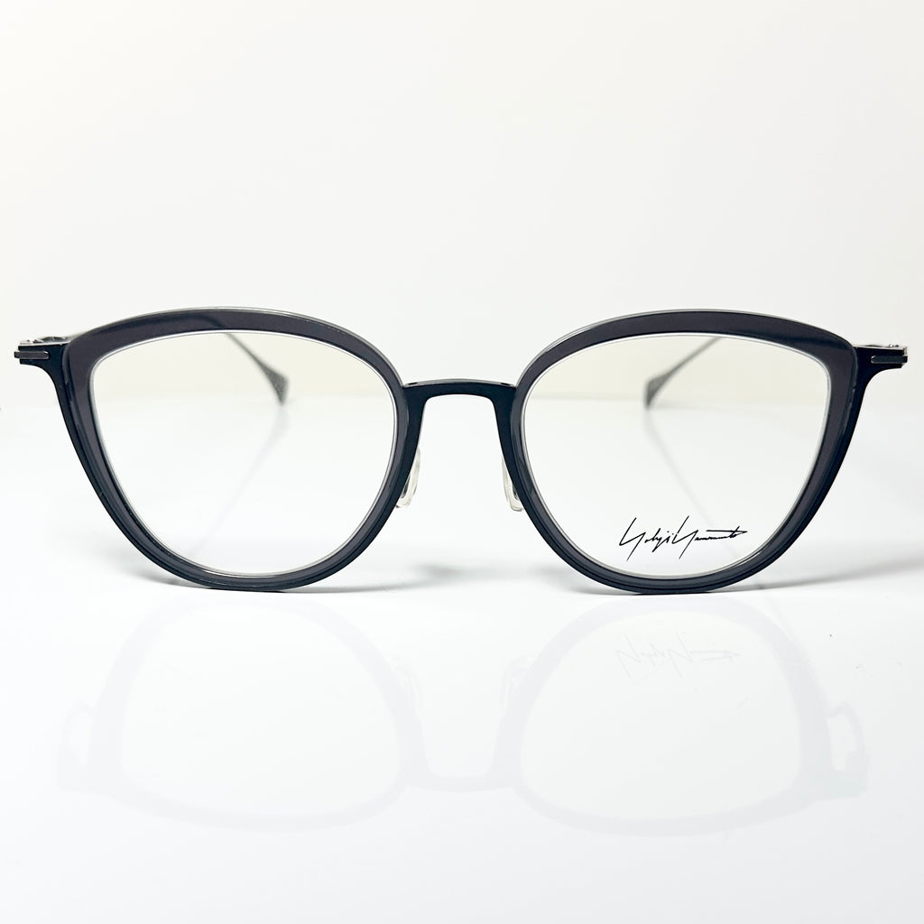 Yohji Yamamoto YY1041 009 Unisex Eyeglasses Frame in Grey/Black - Authentic New