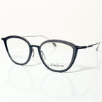 Yohji Yamamoto YY1041 009 Unisex Eyeglasses Frame in Grey/Black - Authentic New