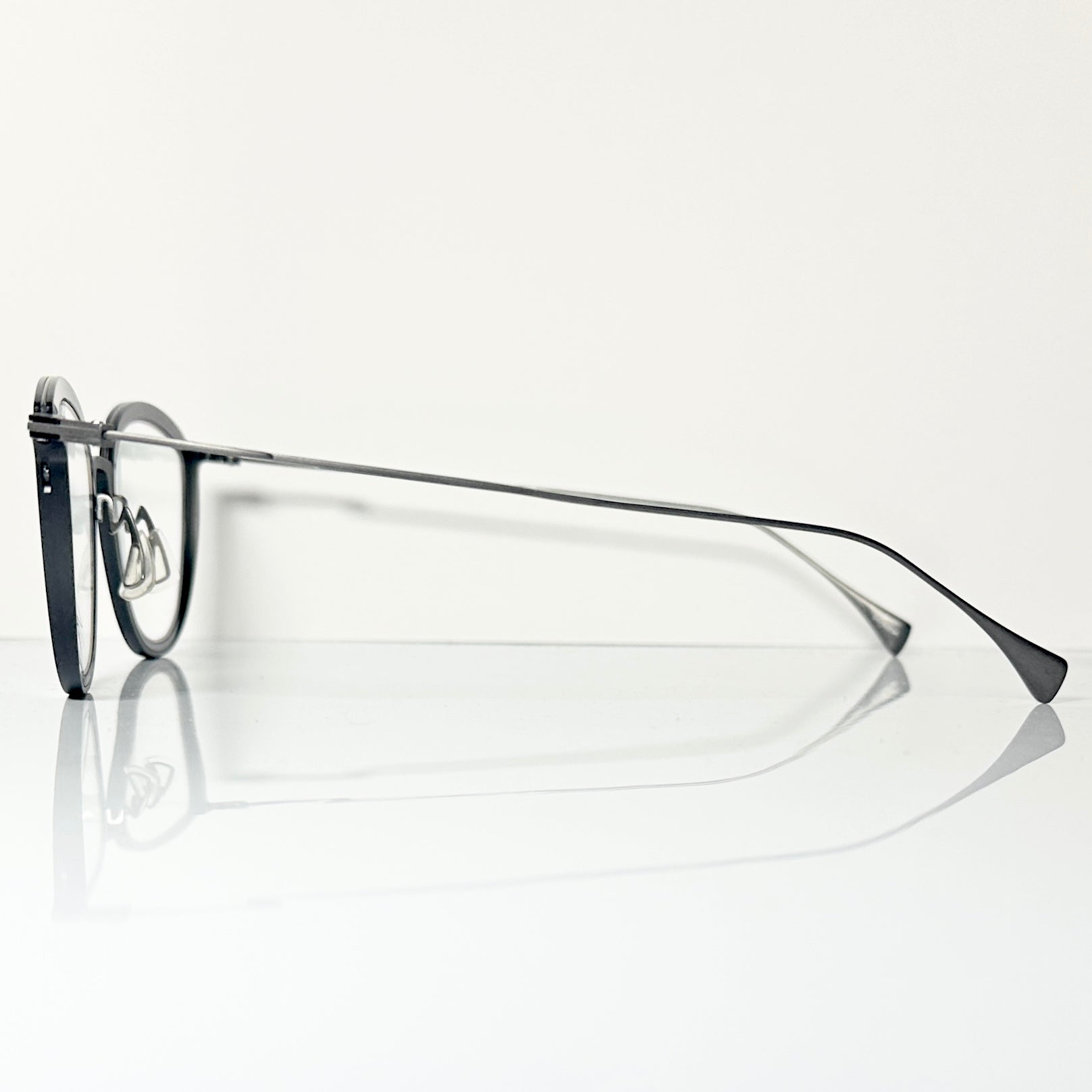 Yohji Yamamoto YY1041 009 Unisex Eyeglasses Frame in Grey/Black - Authentic New
