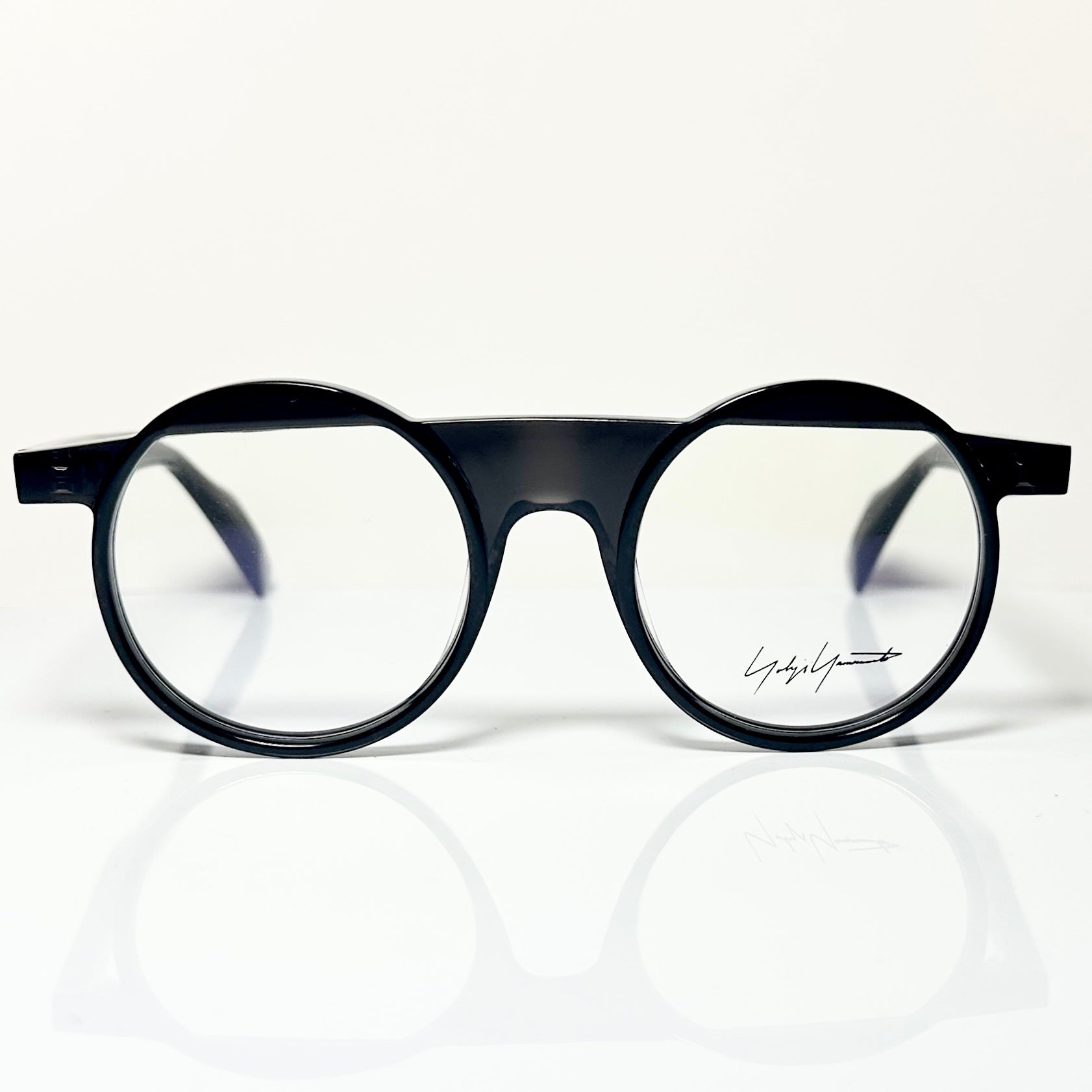 Yohji Yamamoto YY1035 002 Men's Eyeglasses Frame in Black - Authentic New