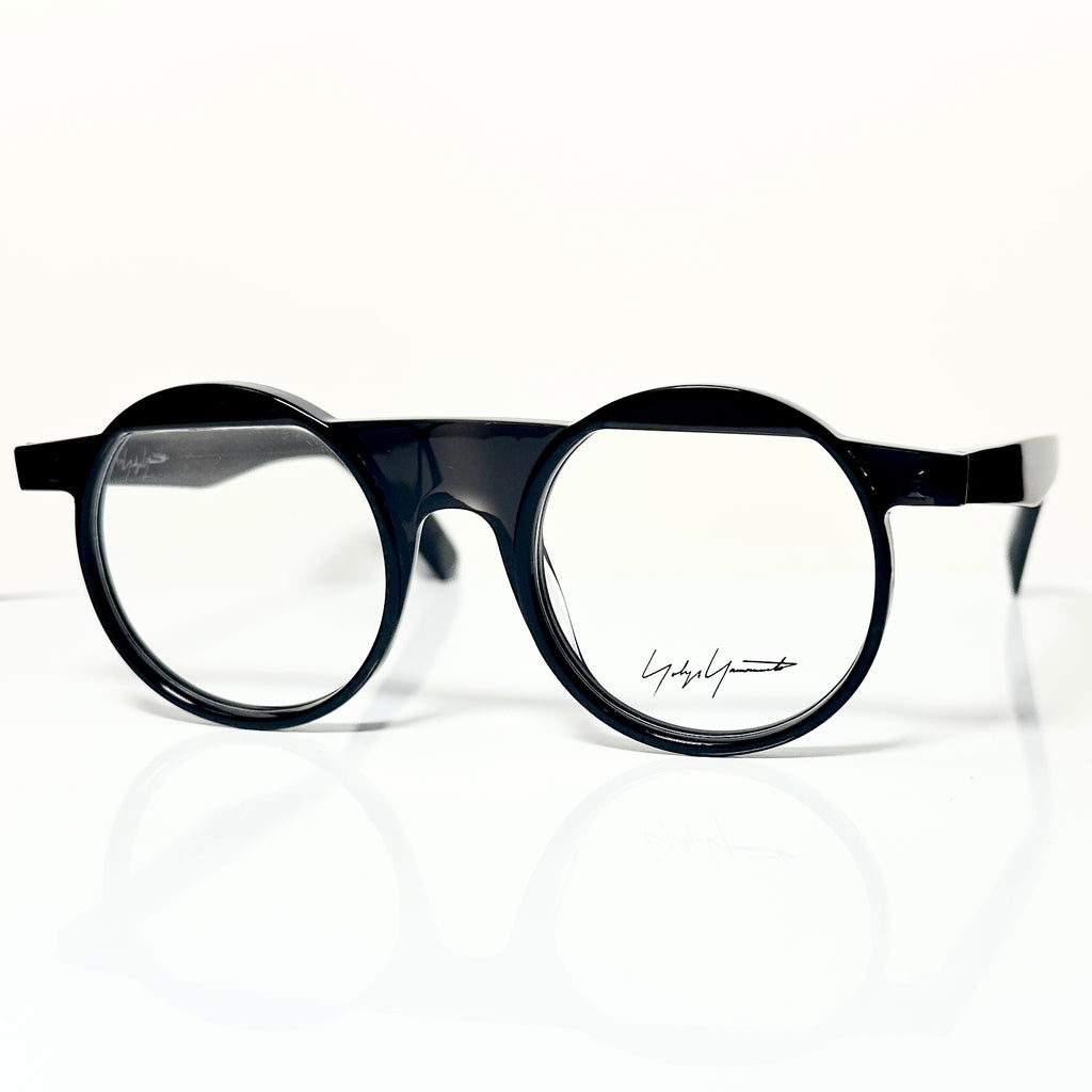 Yohji Yamamoto YY1035 002 Men's Eyeglasses Frame in Black - Authentic New
