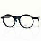 Yohji Yamamoto YY1035 002 Men's Eyeglasses Frame in Black - Authentic New