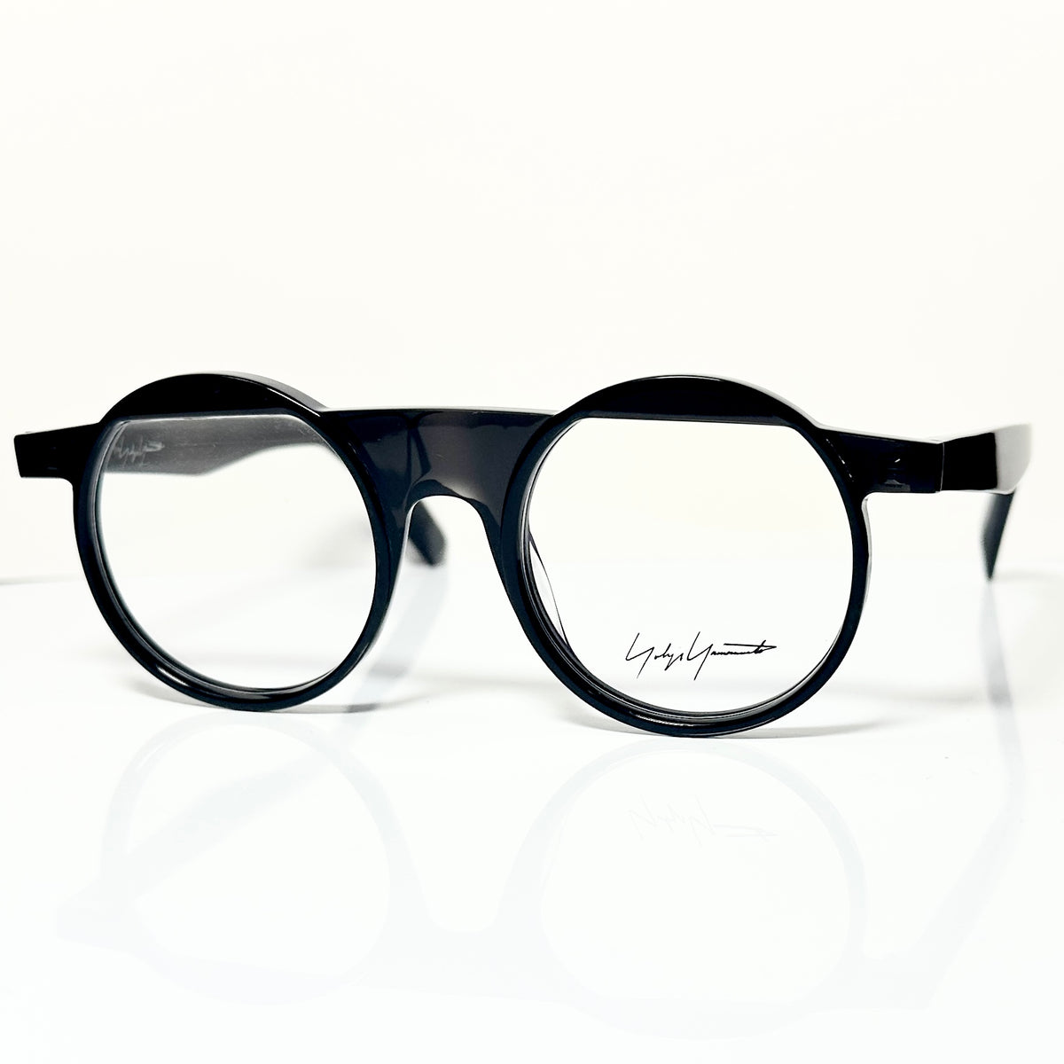 Yohji Yamamoto YY1035 002 Men's Eyeglasses Frame in Black - Authentic New