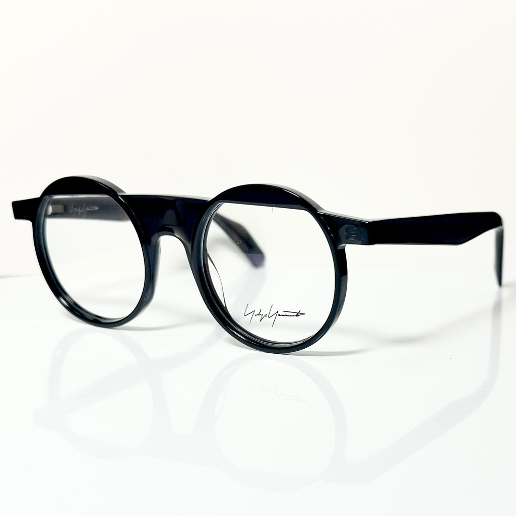 Yohji Yamamoto YY1035 002 Men's Eyeglasses Frame in Black - Authentic New