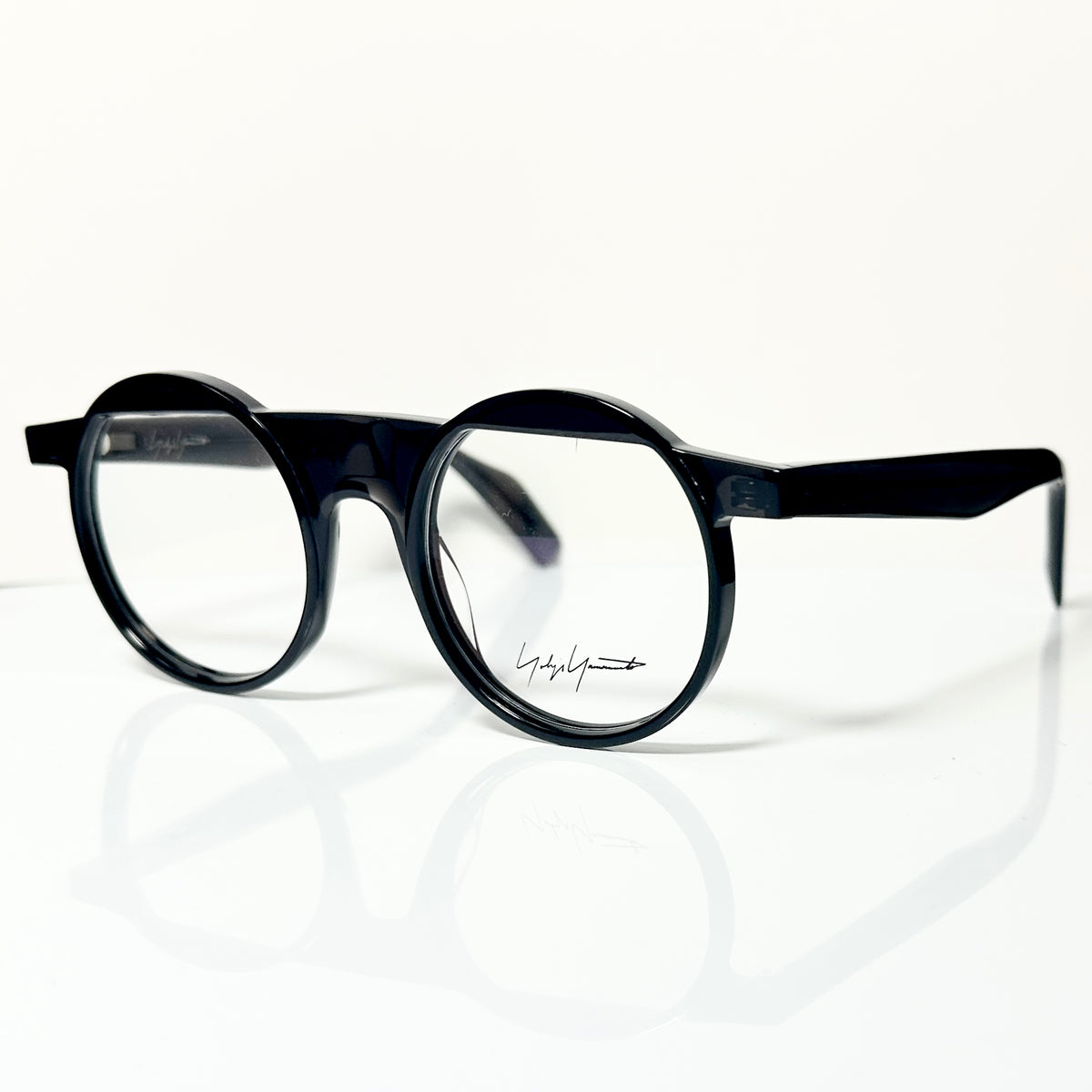 Yohji Yamamoto YY1035 002 Men's Eyeglasses Frame in Black - Authentic New