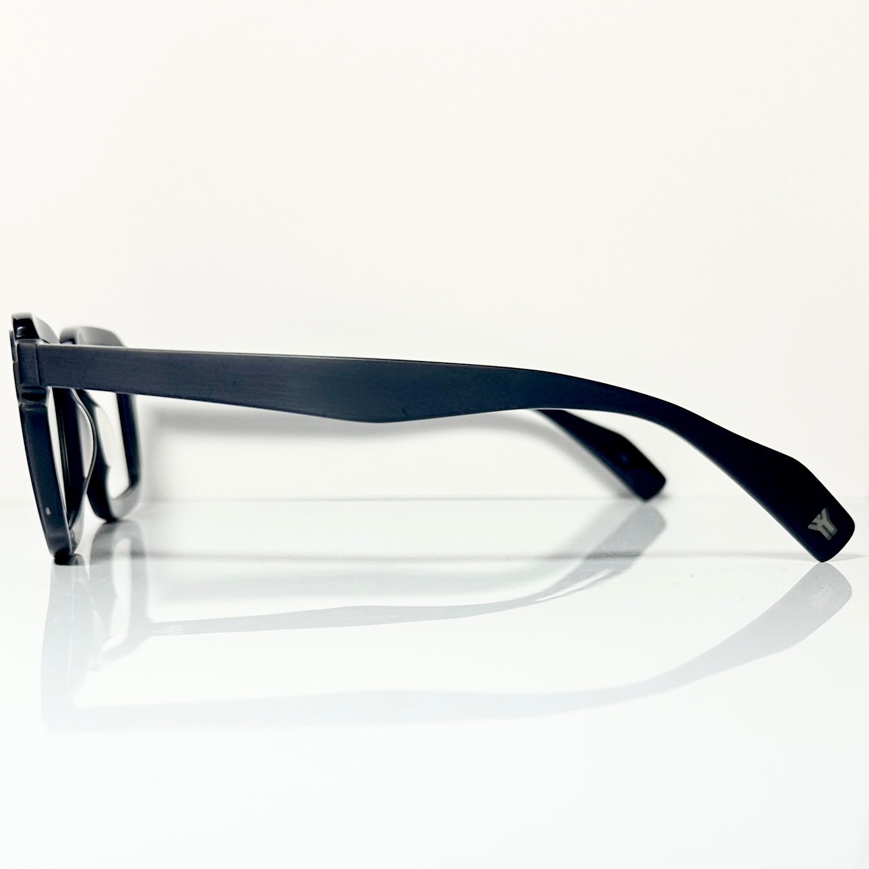 Yohji Yamamoto YY1038 613 Men's Eyeglasses Frame in Matt Black - Authentic New