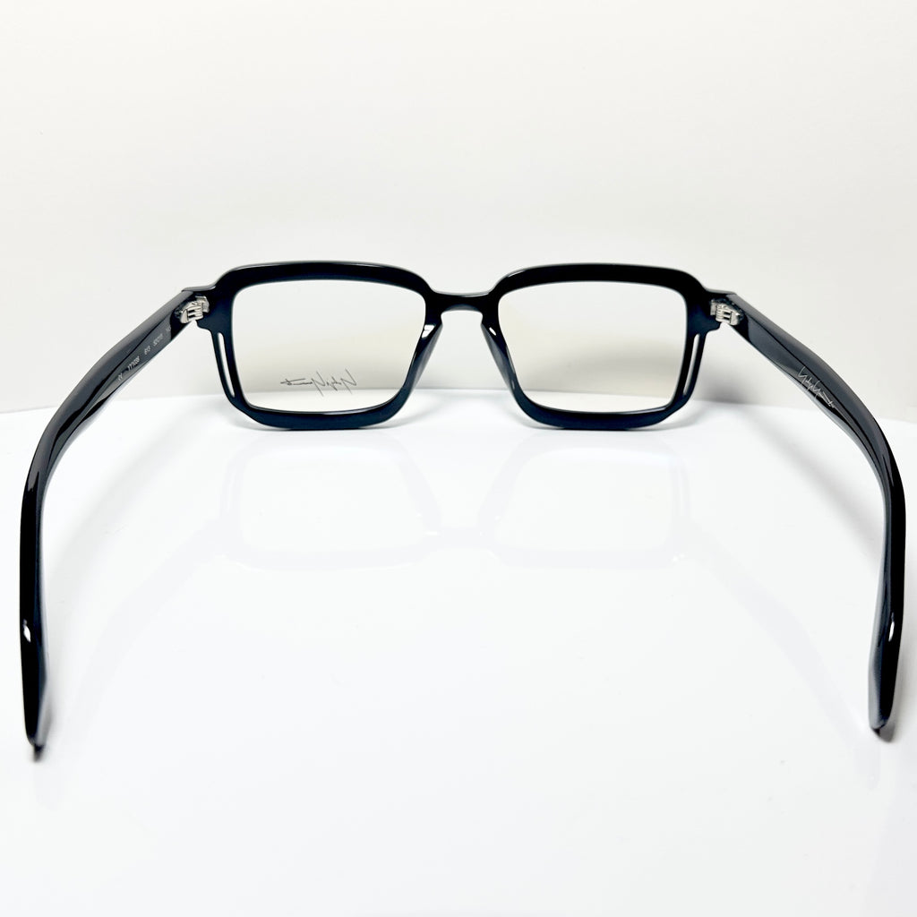 Yohji Yamamoto YY1038 613 Men's Eyeglasses Frame in Matt Black - Authentic New