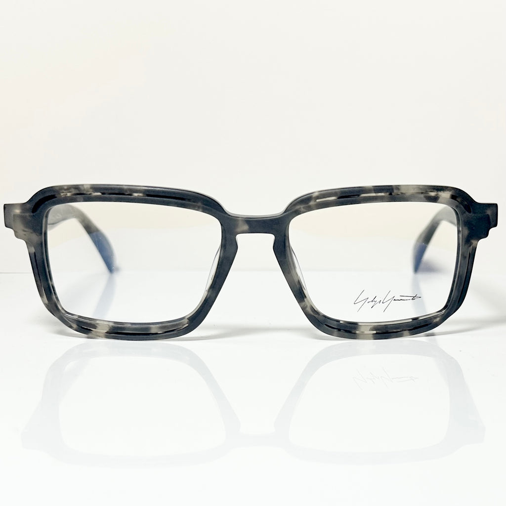 Yohji Yamamoto YY1038 932 Men's Eyeglasses Frame in Grey/Black - Authentic New