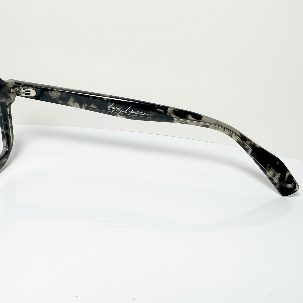 Yohji Yamamoto YY1038 932 Men's Eyeglasses Frame in Grey/Black - Authentic New