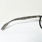 Yohji Yamamoto YY1035 019 Eyeglasses Frame in Black/Clear/Gold - Authentic New