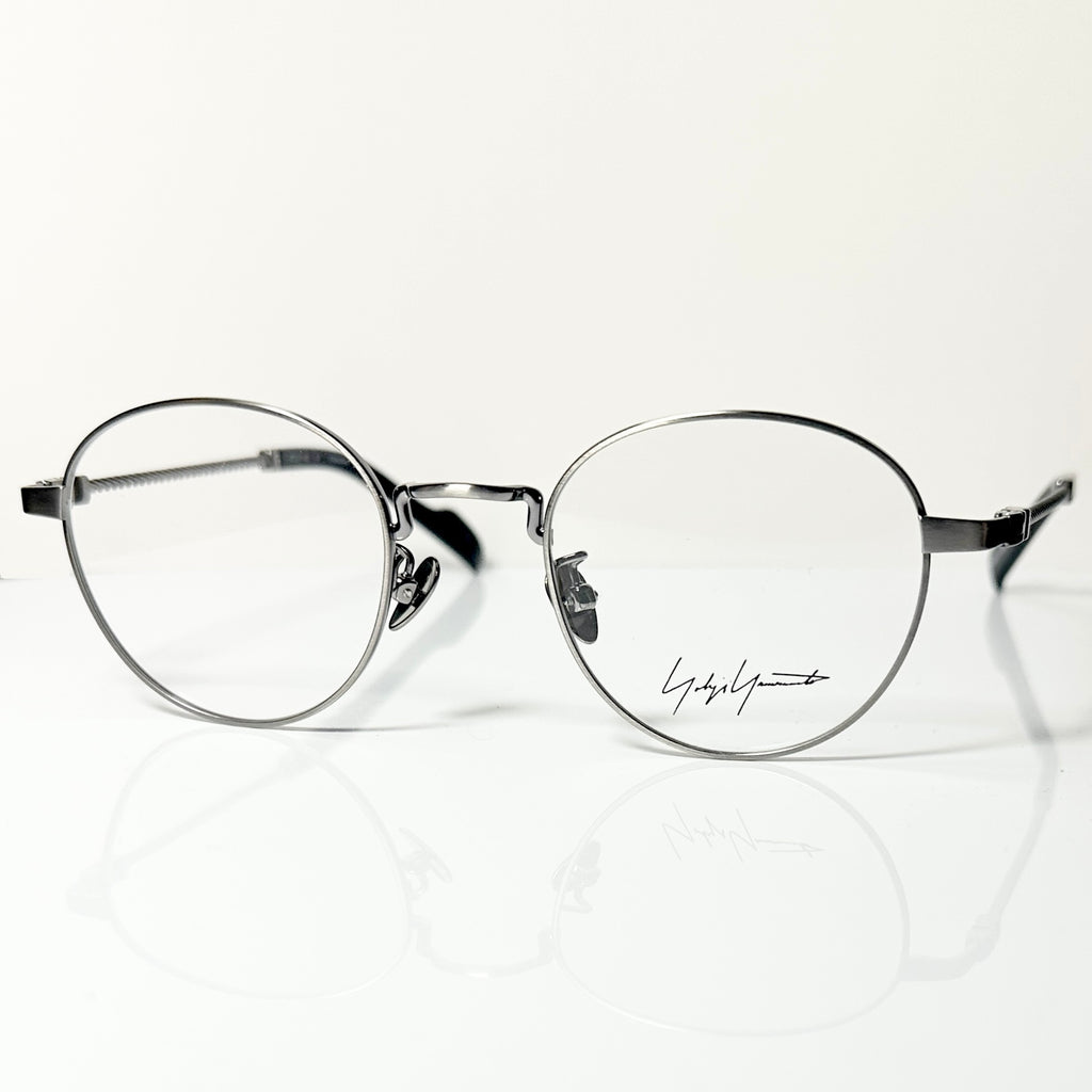 Yohji Yamamoto YY19-0029 3 Men's Eyeglasses Frame in Gunmetal - Authentic New