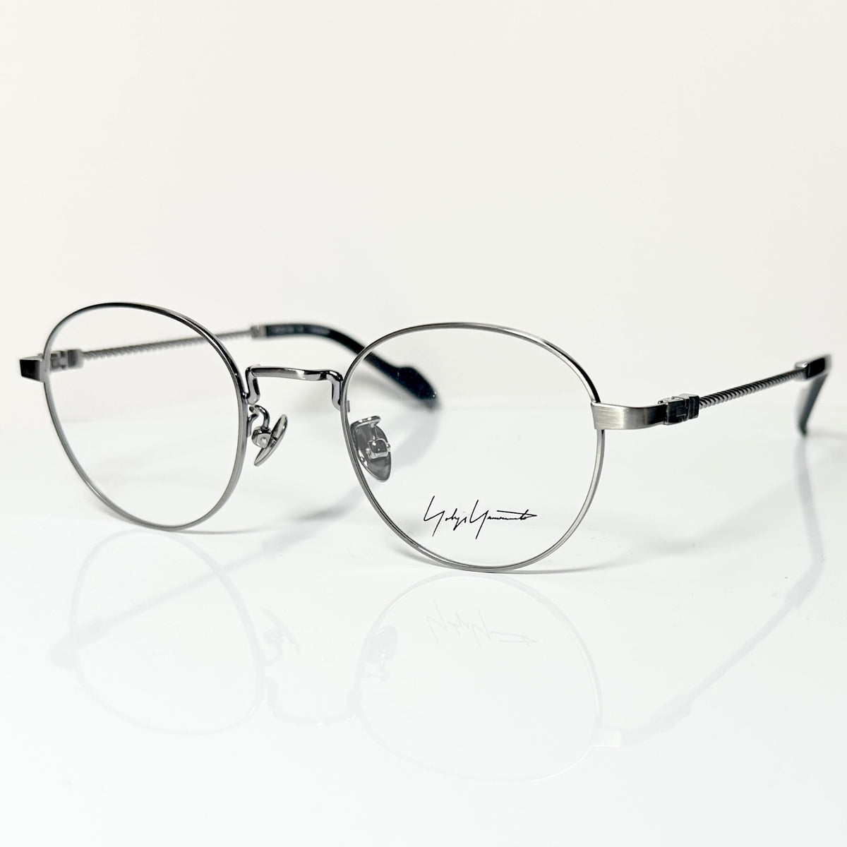 Yohji Yamamoto YY19-0029 3 Men's Eyeglasses Frame in Gunmetal - Authentic New