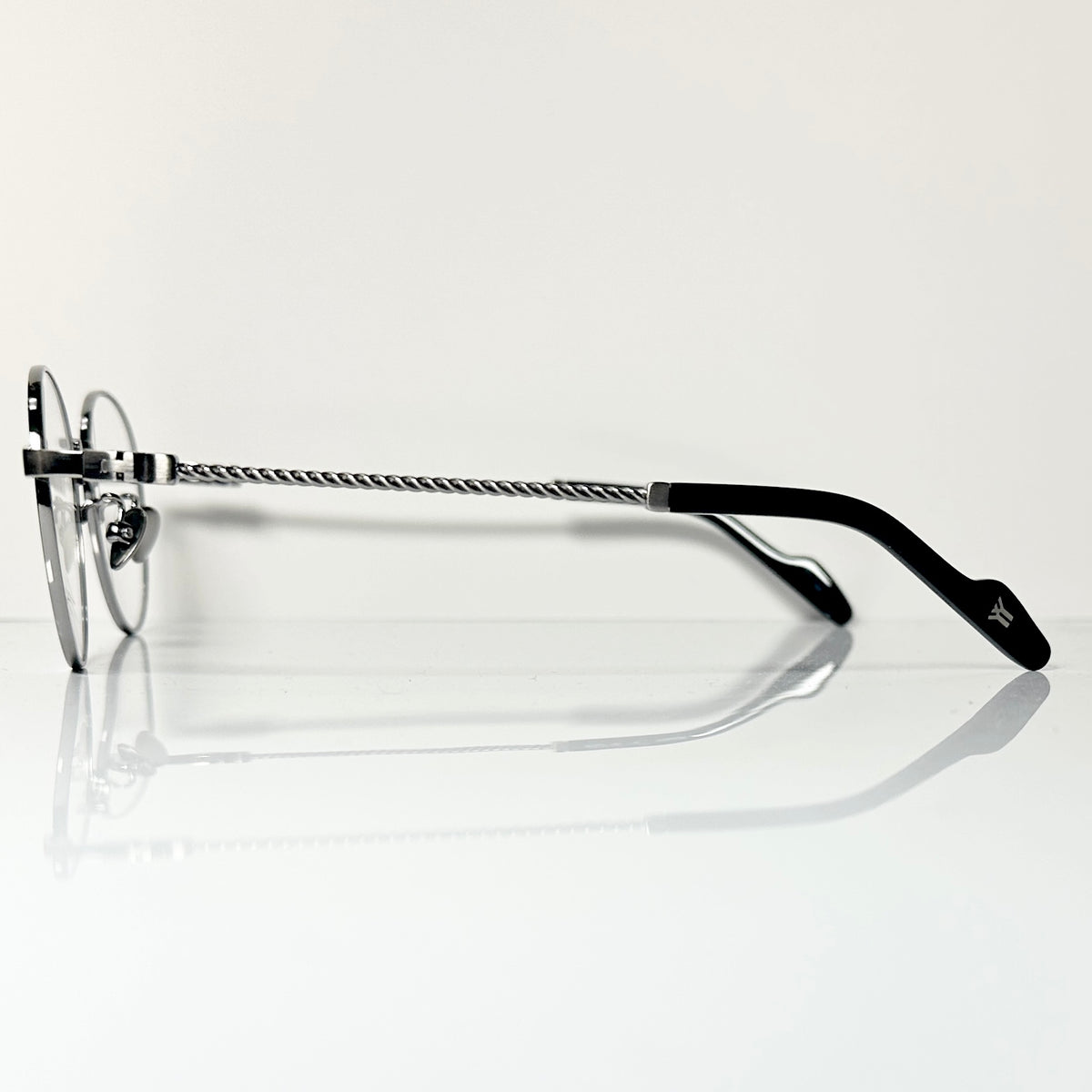 Yohji Yamamoto YY19-0029 3 Men's Eyeglasses Frame in Gunmetal - Authentic New