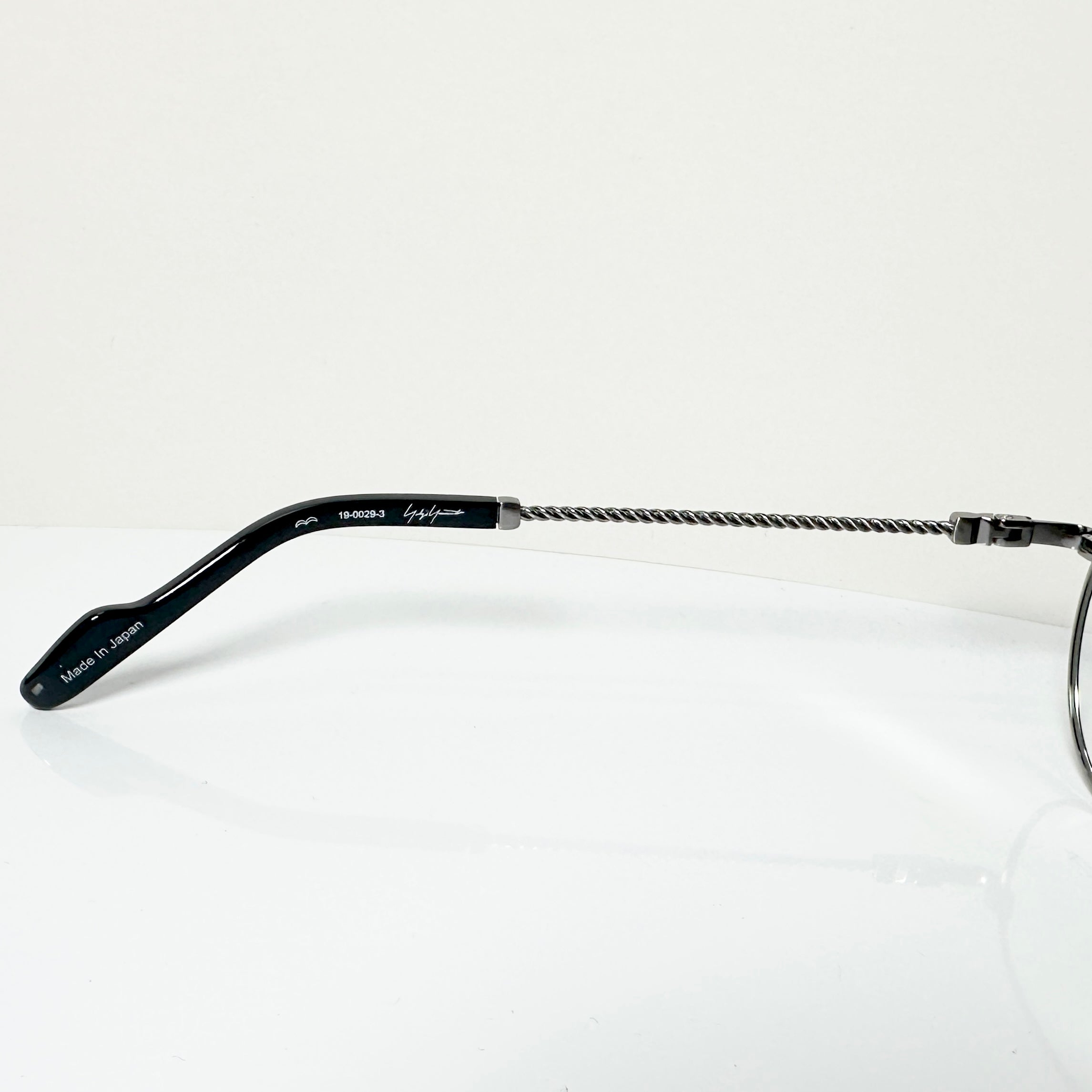 Yohji Yamamoto YY19-0029 3 Men's Eyeglasses Frame in Gunmetal - Authentic New