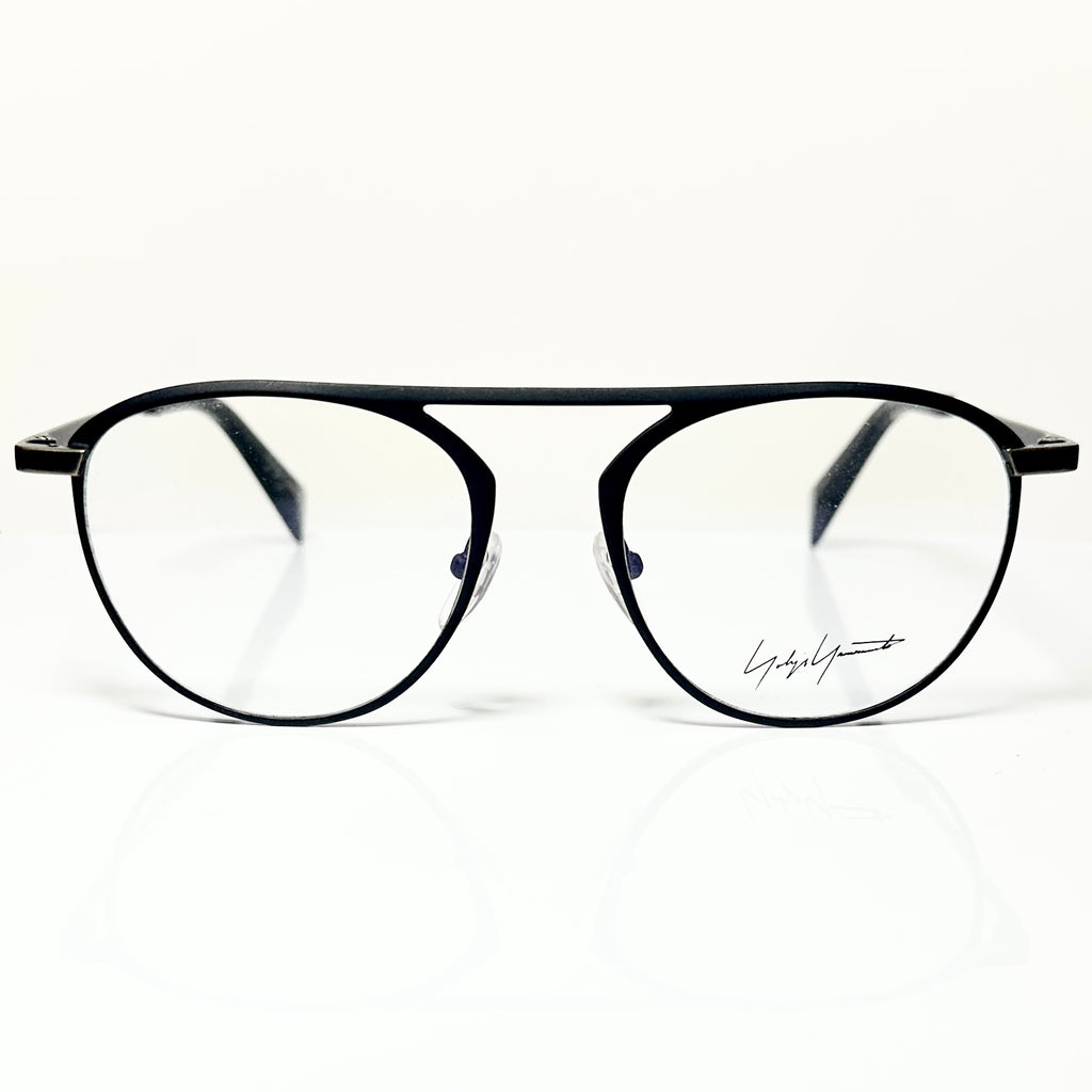 Yohji Yamamoto YY3012 002 Men's Eyeglasses Frame in Black  - Authentic New