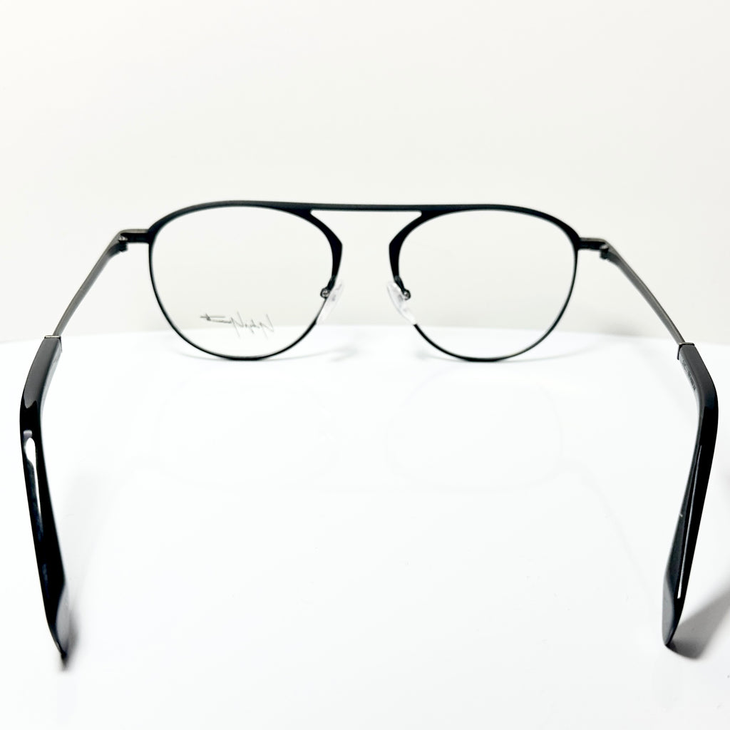 Yohji Yamamoto YY3012 002 Men's Eyeglasses Frame in Black  - Authentic New