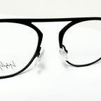 Yohji Yamamoto YY3012 002 Men's Eyeglasses Frame in Black  - Authentic New