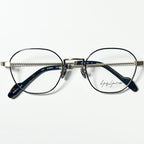 Yohji Yamamoto YY19-0026 6 Unisex Eyeglasses Frame in Black/Gold - Authentic New