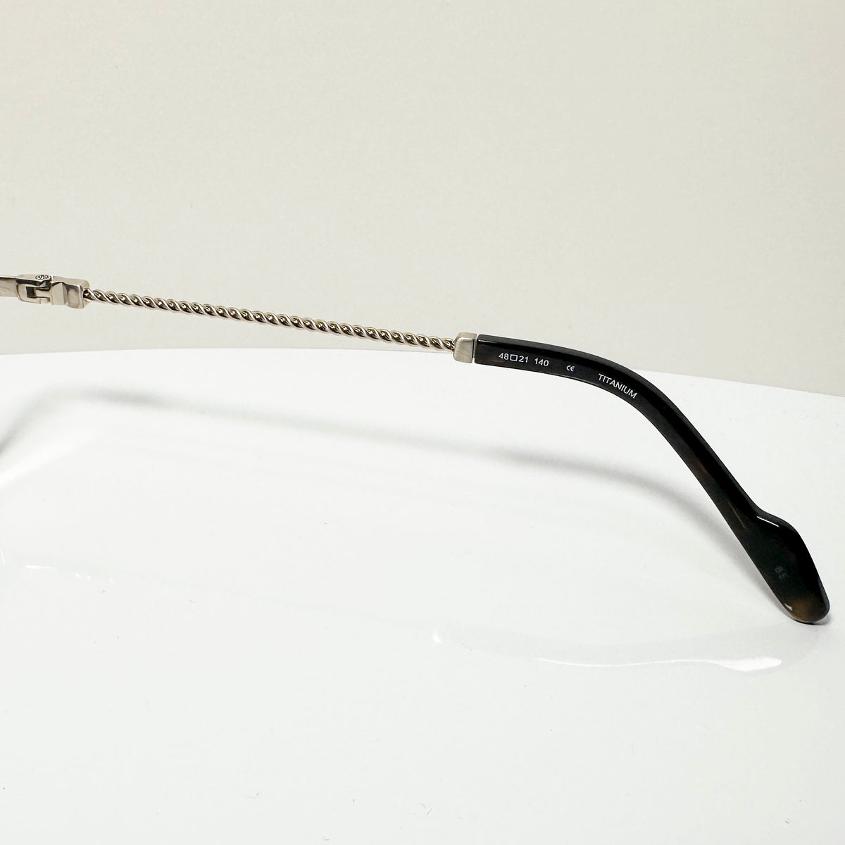 Yohji Yamamoto YY19-0026 6 Unisex Eyeglasses Frame in Black/Gold - Authentic New