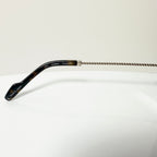 Yohji Yamamoto YY19-0026 6 Unisex Eyeglasses Frame in Black/Gold - Authentic New