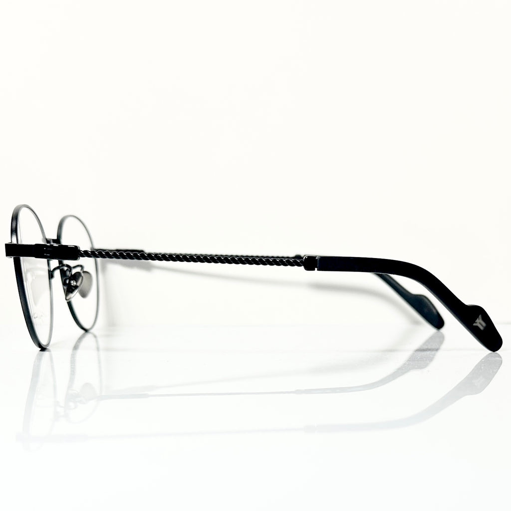 Yohji Yamamoto YY19-0029 1 Eyeglasses Frame in Black - Authentic New