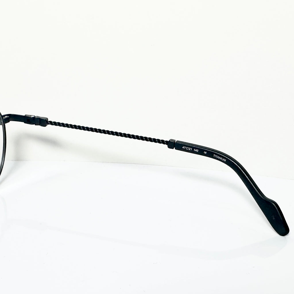 Yohji Yamamoto YY19-0029 1 Eyeglasses Frame in Black - Authentic New