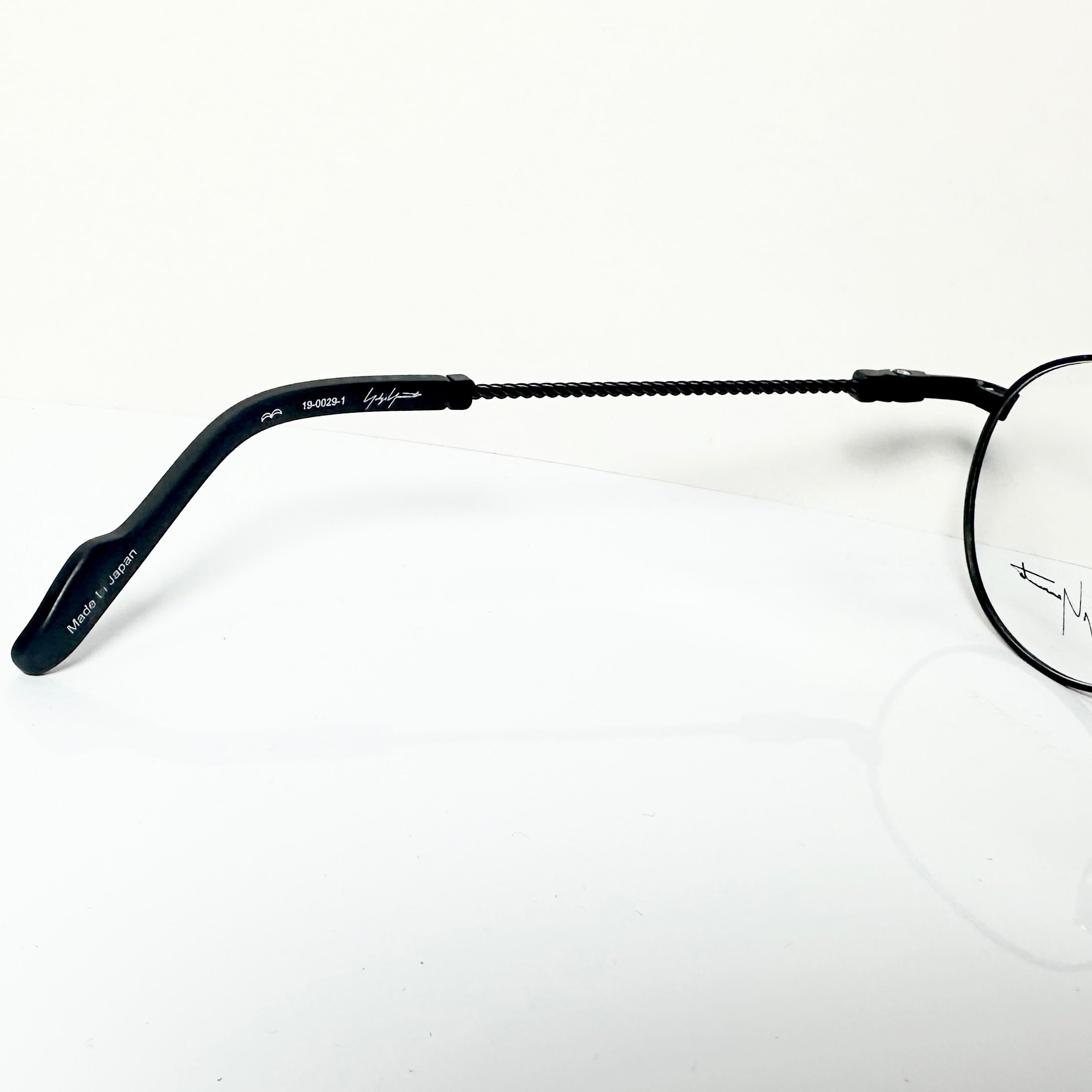 Yohji Yamamoto YY19-0029 1 Eyeglasses Frame in Black - Authentic New