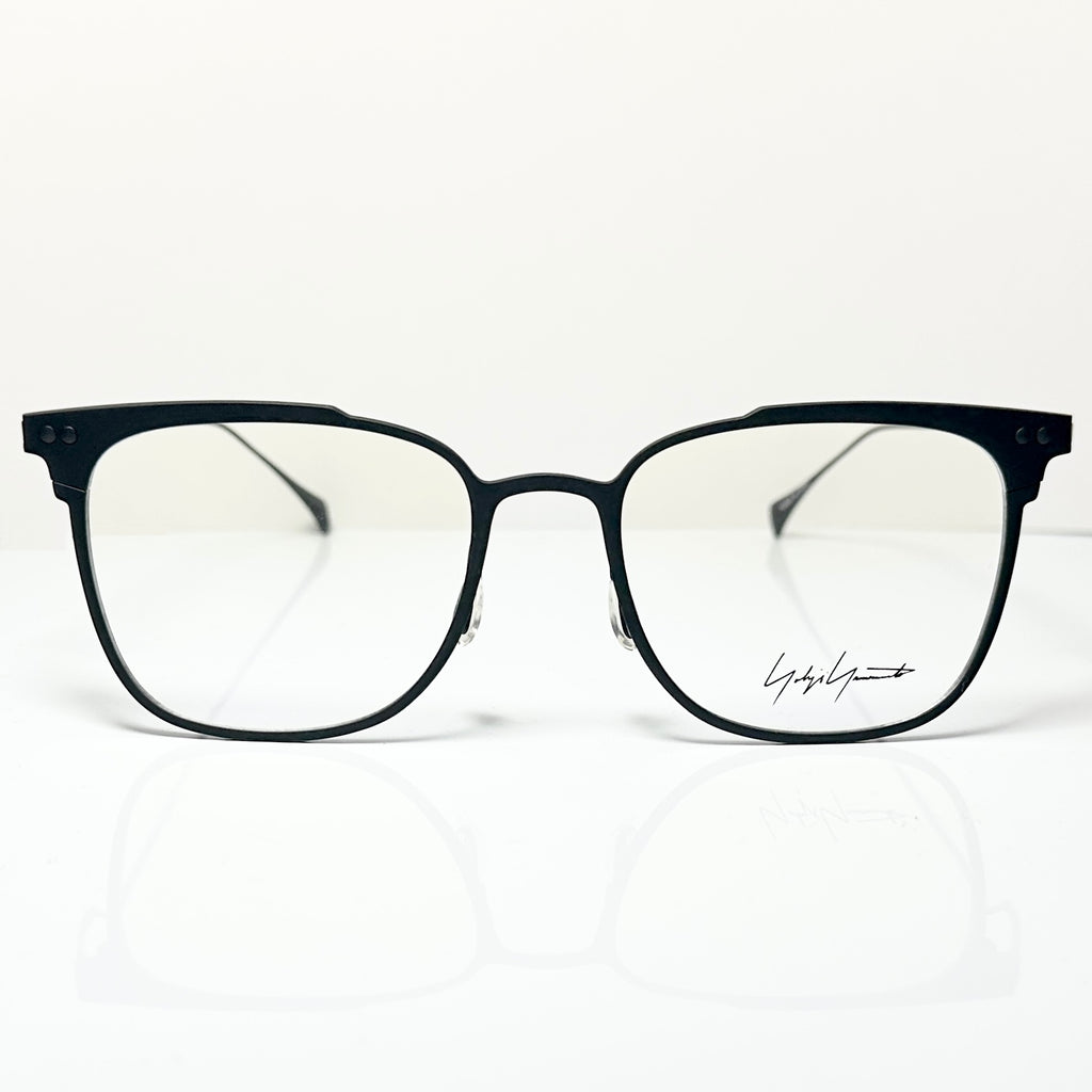 Yohji Yamamoto YY3026 500 Men's Eyeglasses Frame in Dark Green - Authentic New