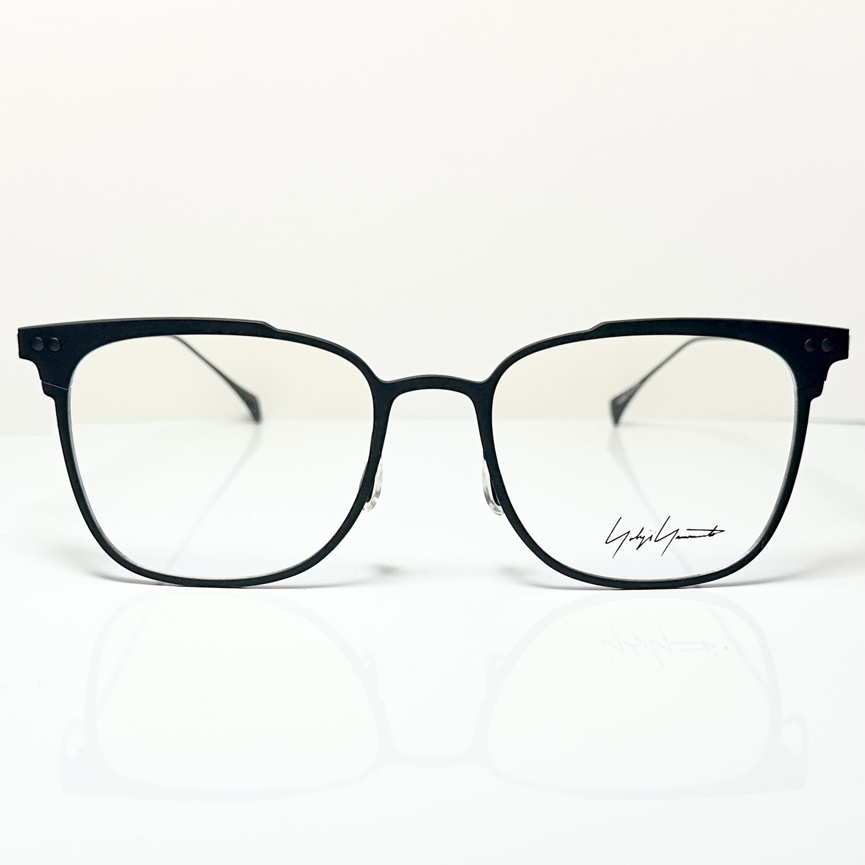 Yohji Yamamoto YY3026 500 Men's Eyeglasses Frame in Dark Green - Authentic New