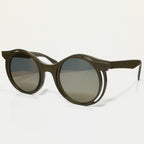 Yohji Yamamoto YY5021 115 Unisex Sunglasses Frame in Brown - Authentic New