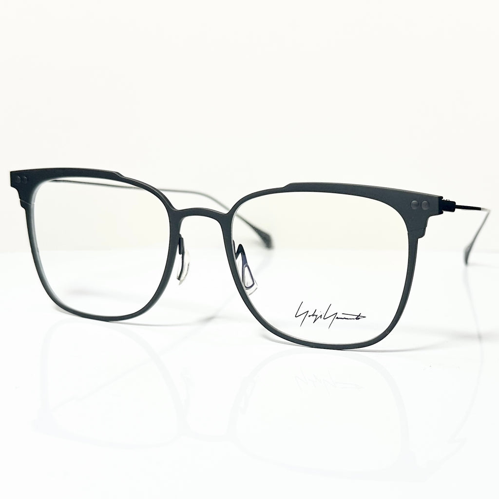 Yohji Yamamoto YY3026 500 Men's Eyeglasses Frame in Dark Green - Authentic New