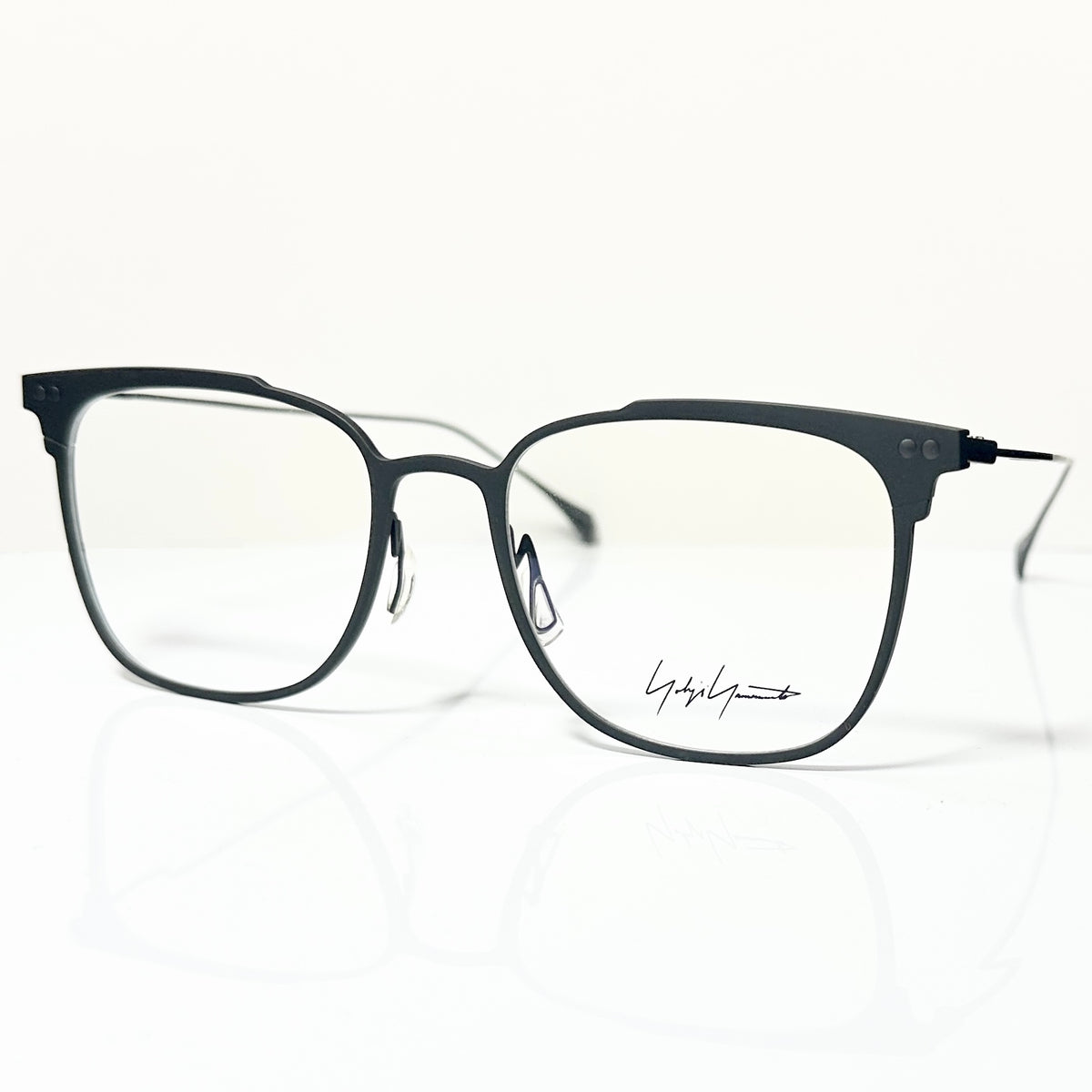 Yohji Yamamoto YY3026 500 Men's Eyeglasses Frame in Dark Green - Authentic New