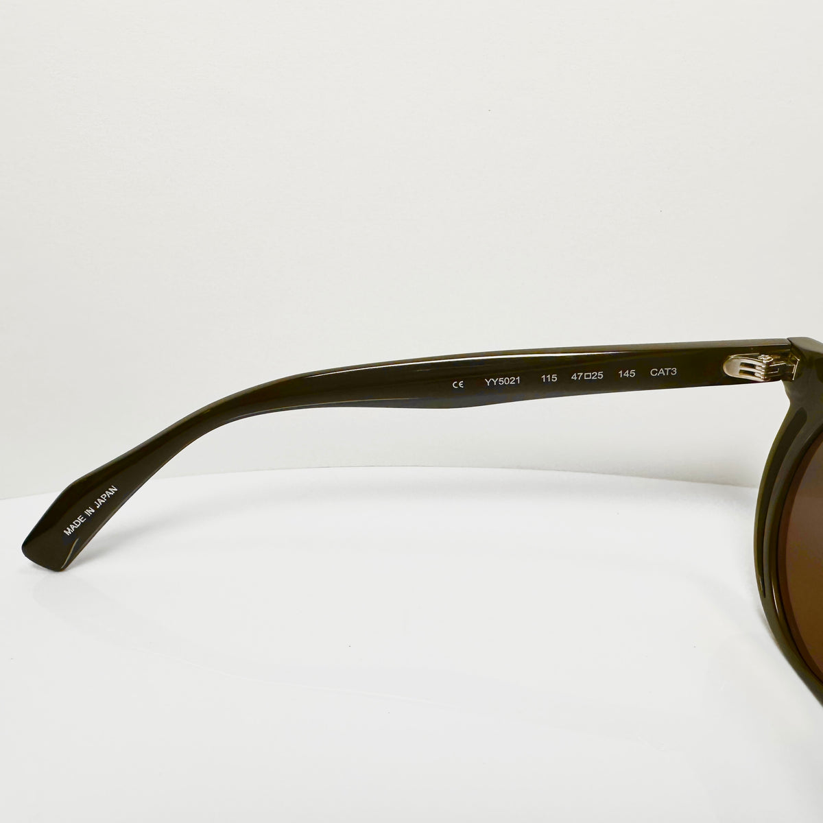 Yohji Yamamoto YY5021 115 Unisex Sunglasses Frame in Brown - Authentic New