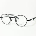 Yohji Yamamoto YY19-0026 1 Round Eyeglasses Frame in Black - Authentic New