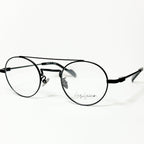 Yohji Yamamoto YY19-0026 1 Round Eyeglasses Frame in Black - Authentic New