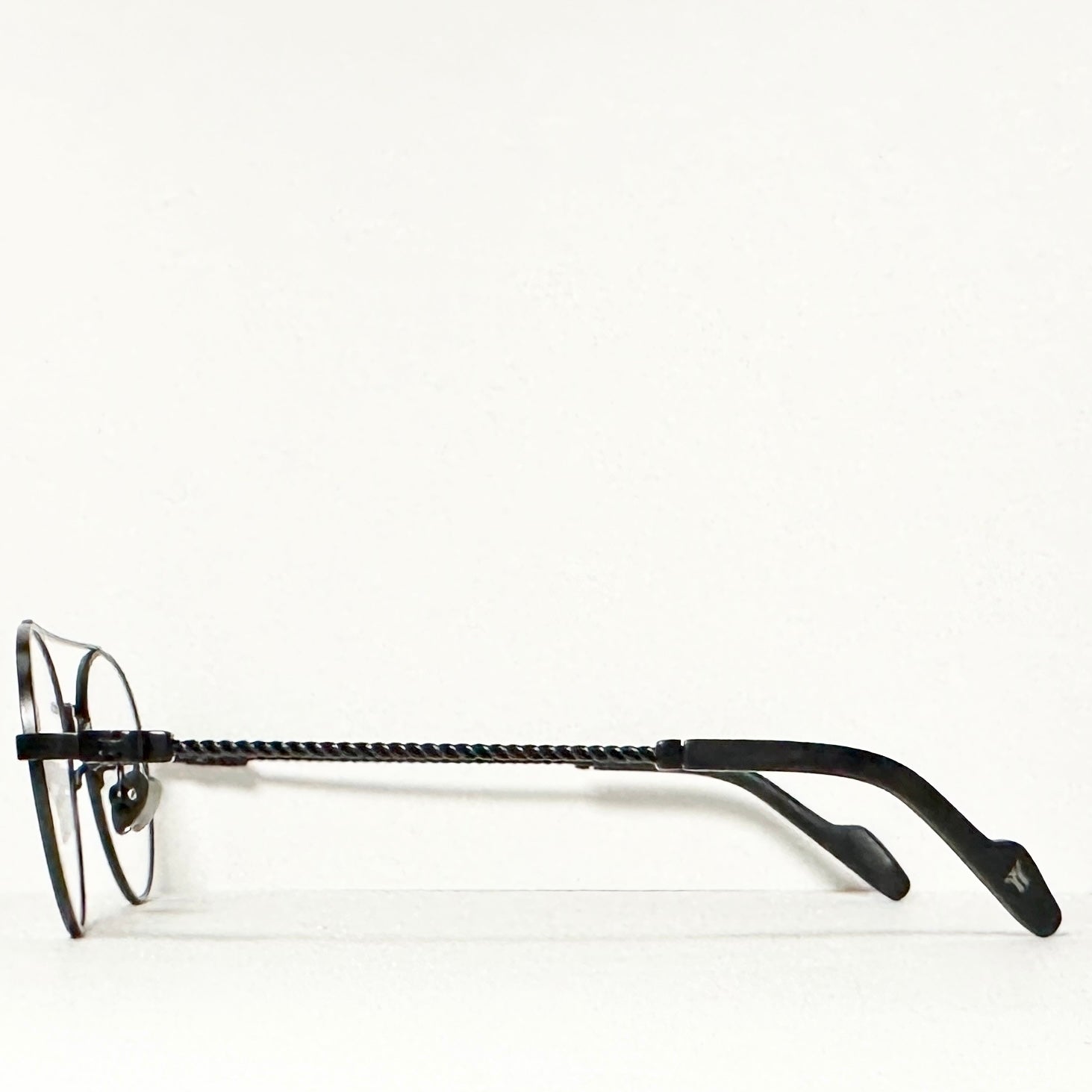 Yohji Yamamoto YY19-0026 1 Round Eyeglasses Frame in Black - Authentic New