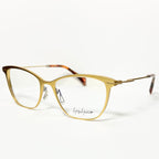 Yohji Yamamoto YY3030 464 Women's Eyeglasses Frame in Gold - Authentic New