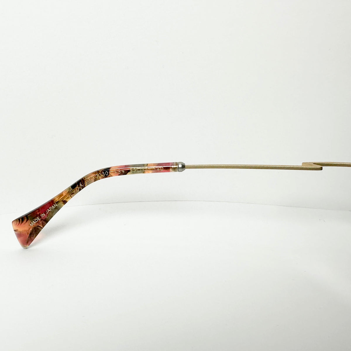 Yohji Yamamoto YY3030 464 Women's Eyeglasses Frame in Gold - Authentic New