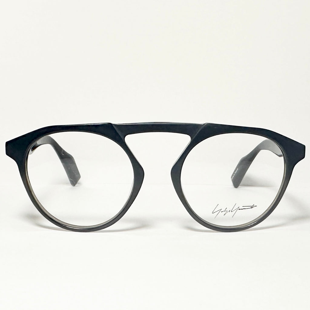 Yohji Yamamoto YY1027 621 Men's Eyeglasses Frame in Black - Authentic New