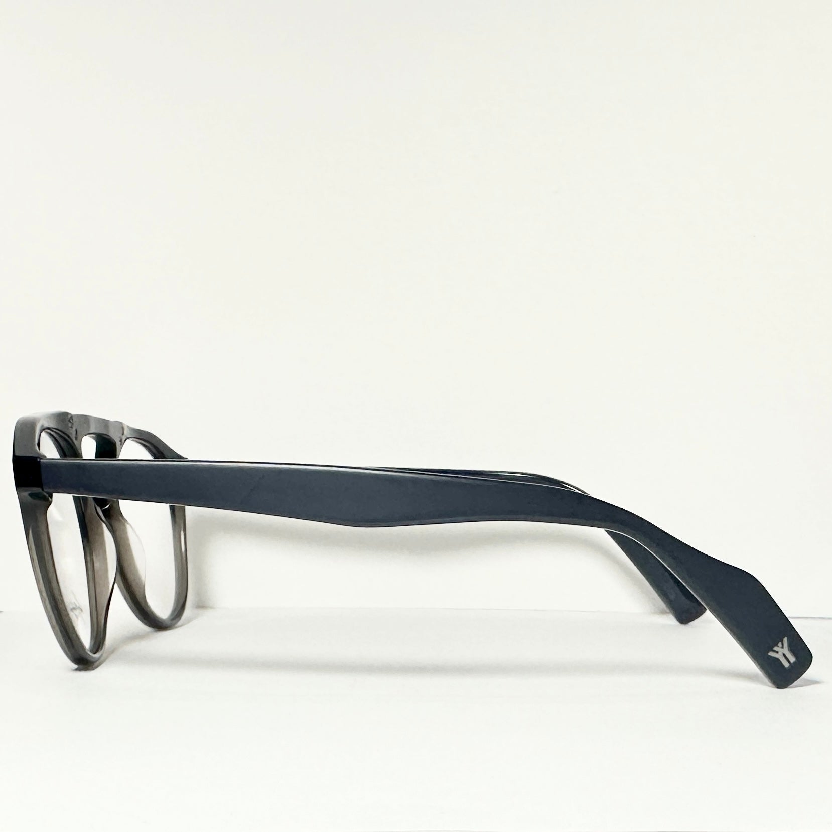 Yohji Yamamoto YY1027 621 Men's Eyeglasses Frame in Black - Authentic New