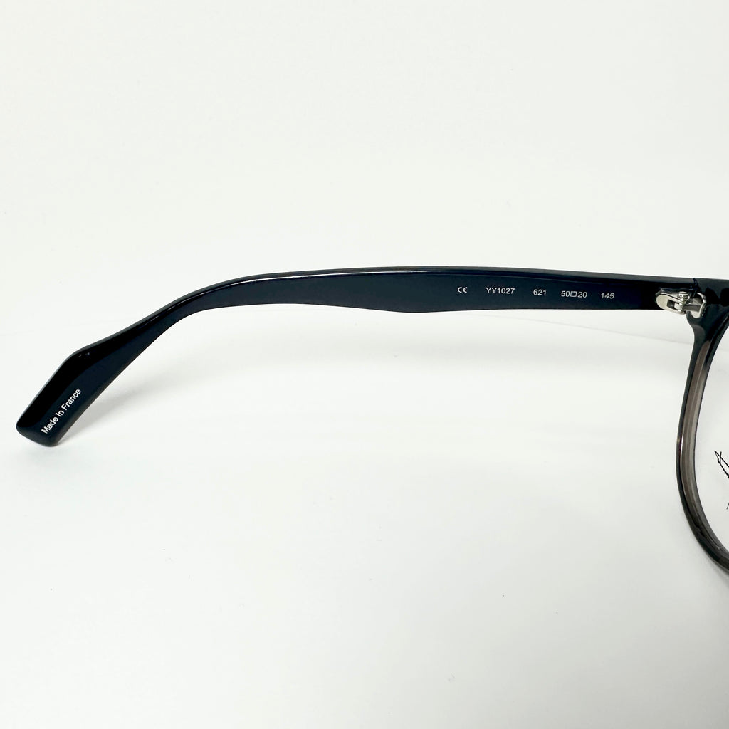 Yohji Yamamoto YY1027 621 Men's Eyeglasses Frame in Black - Authentic New