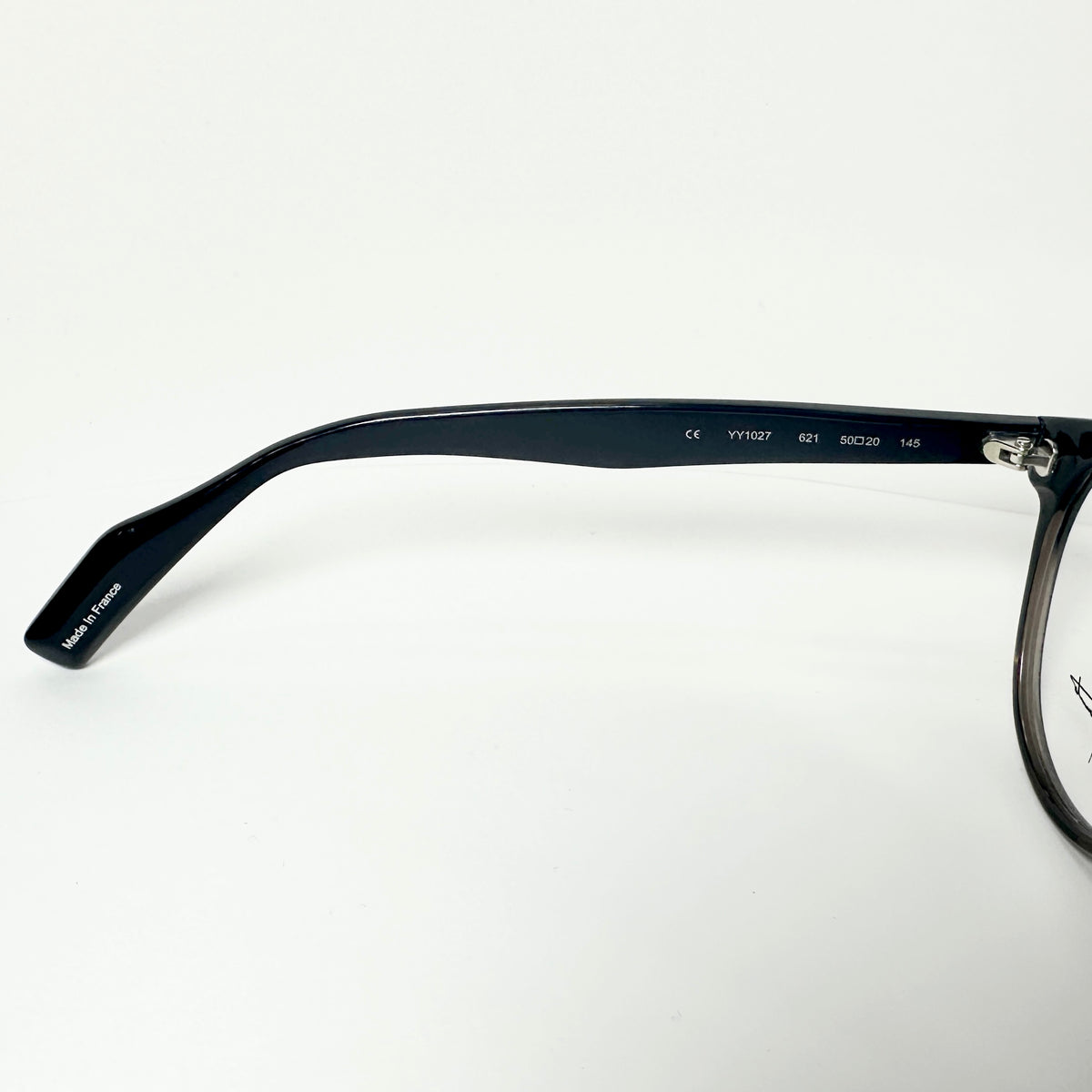 Yohji Yamamoto YY1027 621 Men's Eyeglasses Frame in Black - Authentic New