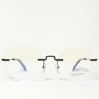 Yohji Yamamoto YY3018 400 Rimless Eyeglasses Frame Bronze Brown - Authentic New