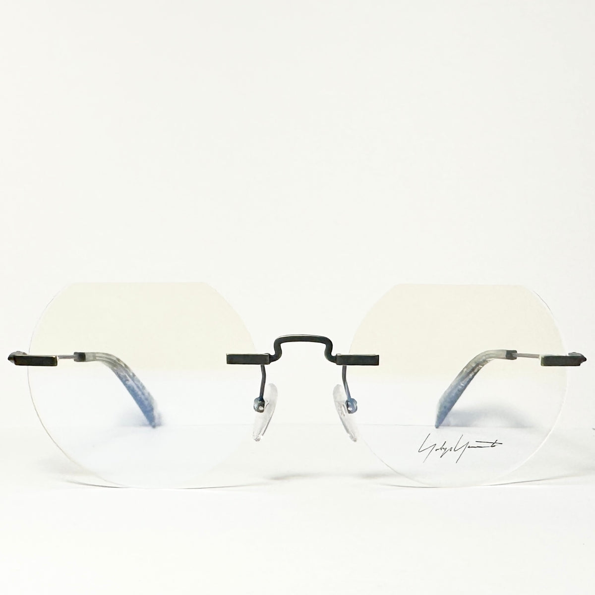 Yohji Yamamoto YY3018 400 Rimless Eyeglasses Frame Bronze Brown - Authentic New